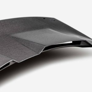 Ford Mustang Decklid - Anderson Composites - Type-GTD Double-Sided - Carbon Fiber - 2024+ Ford Mustang Decklid - Anderson Composites - Type-GTD Double-Sided - Carbon Fiber - 2024+